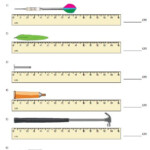 Measuring Objects In Centimeters Ruler Worksheets Math Measurement