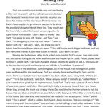 Moving Day Reading Comprehension Worksheet Have Fun Teaching