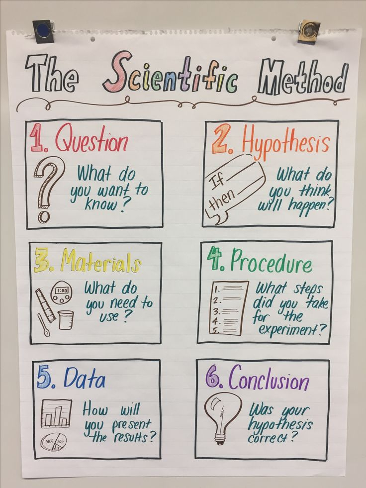 My Anchor Chart For Fifth Grade NGSS Scientific Method Scientific 