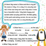 My Pet Interactive Worksheet English Lessons For Kids First Grade