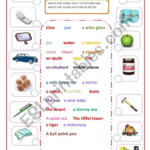 NOUNS And ADJECTIVES ESL Worksheet By Nataliaalmoines