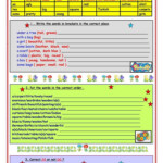 Order Of Adjectives English Esl Worksheets Db excel