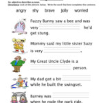 Page Not Found Have Fun Teaching Adjective Worksheet Teaching