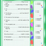 Participle Adjectives Activity