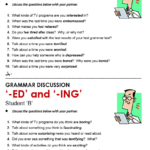 Participle Adjectives ed Vs ing All Things Grammar