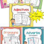 Parts Of Speech Worksheets Bundle Print Digital Parts Of Speech