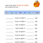 Personal Pronouns And Possessive Adjectives Worksheet