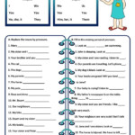 PERSONAL PRONOUNS English ESL Worksheets Personal Pronouns