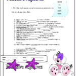 Possessive Adjectives Elementary Worksheet