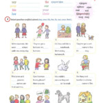 Possessive Adjectives Interactive Worksheet For Elementary