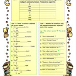 Possessive Pronouns Printable Worksheets Lexia s Blog