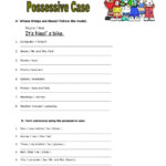 Possessive s Exercises Pesquisa Google Elementary Worksheets