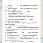 Possessives In Spanish Spanish Worksheets Spanish Exercises