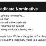 Predicate Adjectives And Nominatives YouTube