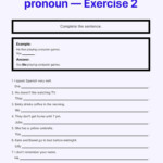 Present Simple Positive And Negative Changing Pronoun Exercise 2