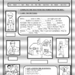 Pronouns And Possessive Adjectives Worksheet