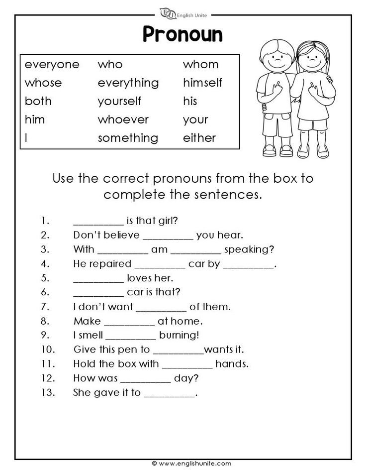 Pronouns Worksheet 3 Pronoun Worksheets Parts Of Speech Worksheets