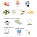 Que Tiempo Hace Spanish Worksheet Template Printable Pdf Download