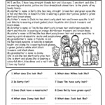 REading Comprehension About Physical Appearance Worksheet