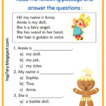 Reading Comprehension Grade 1