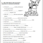 Revising Possessive Adjectives And Possessive Pronouns Possessive