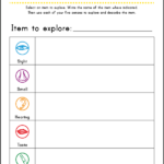 Sensory Imagery Worksheet Pdf IMAGECROT