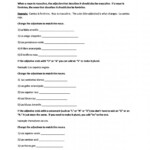 Spanish Worksheets Elementary Db excel