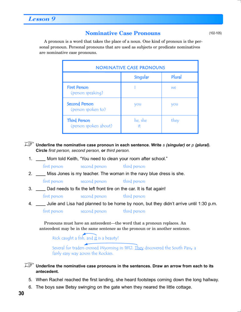 Subject Noun And Predicate Noun Worksheet With Answers Google Search 