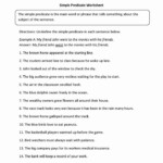 Subject Predicate Worksheet Pdf Inspirational Englishlinx Subject And