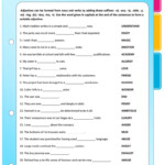 Suffixes Adjectives Formed From Nouns And Verbs English Db excel