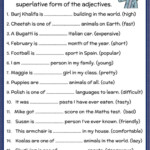 Suoerlatives Interactive Worksheet Learn English Learn English
