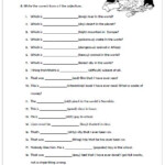 Superlative Adjectives Worksheet