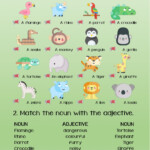 Unit 5 At The Zoo VOCABULARY LISTENING Worksheet