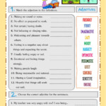 Unit 7 Vocabulary Feelings And Personality Traits Worksheet