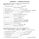 14 Possessive Pronouns Adjectives Worksheets Worksheeto