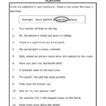 15 Nouns And Adjectives Worksheets Worksheeto