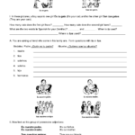 16 Spanish Possessive Adjectives Worksheet PDF Worksheeto