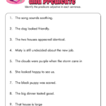 16 Subject And Predicate Worksheets Worksheeto