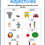 A Collection Of Free Adjective Worksheets To Teach Adjectives To Kids