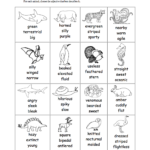 Adjective Activities And Worksheets EnchantedLearning