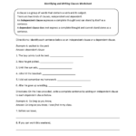 Adjective And Adverb Clauses Worksheet 8th Grade AdverbWorksheets