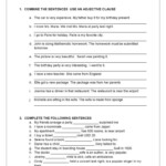 ADJECTIVE CLAUSE English ESL Worksheets Pdf Doc