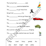 Adjective ESL Worksheet By Patricia1980