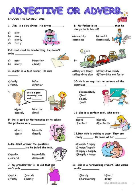 ADJECTIVE Or ADVERB Worksheet Free ESL Printable Worksheets Made By 