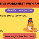 Adjective Worksheet With Answers EnglishTeachoo