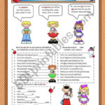 Adjectives And Senses ESL Worksheet By VaneV