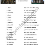 Adjectives For Describing Places ESL Worksheet By Rocky wood