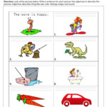 Adjectives In A Sentence Worksheet Have Fun Teaching