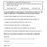 Adjectives Review Worksheets Adjective Words Adjective Worksheet