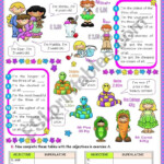 Adjectives Superlatives ESL Worksheet By Mena22